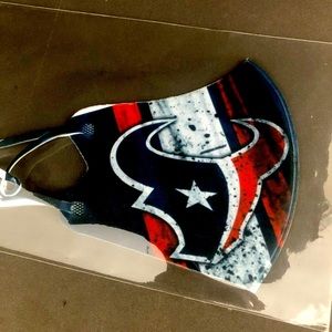 Houston Texans adjustable face mask